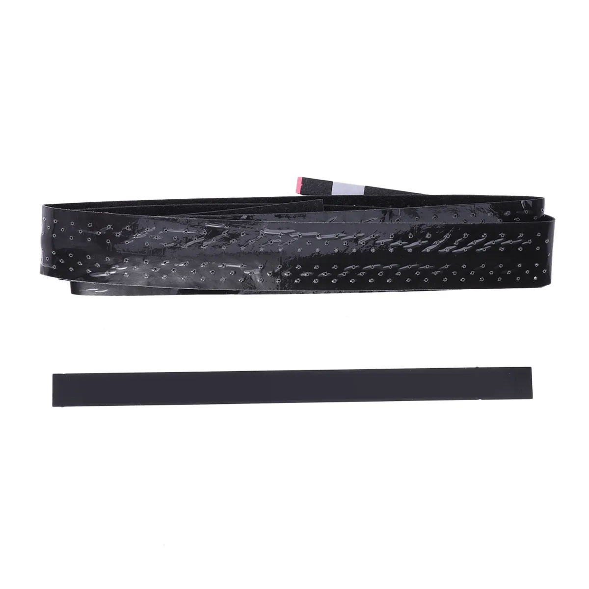 

4Pcs Handle PU Thicken Anti-Slip Breathable Sweat Absorbing Band for Badminton Tennis Table Tennis Rackets Fish Gel