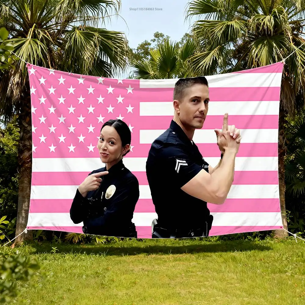 

Lucy Chen Tim Bradford Flag Tapestry Banner For Bedroom Outdoor Living Room Restaurant Bar Wall Decor Party