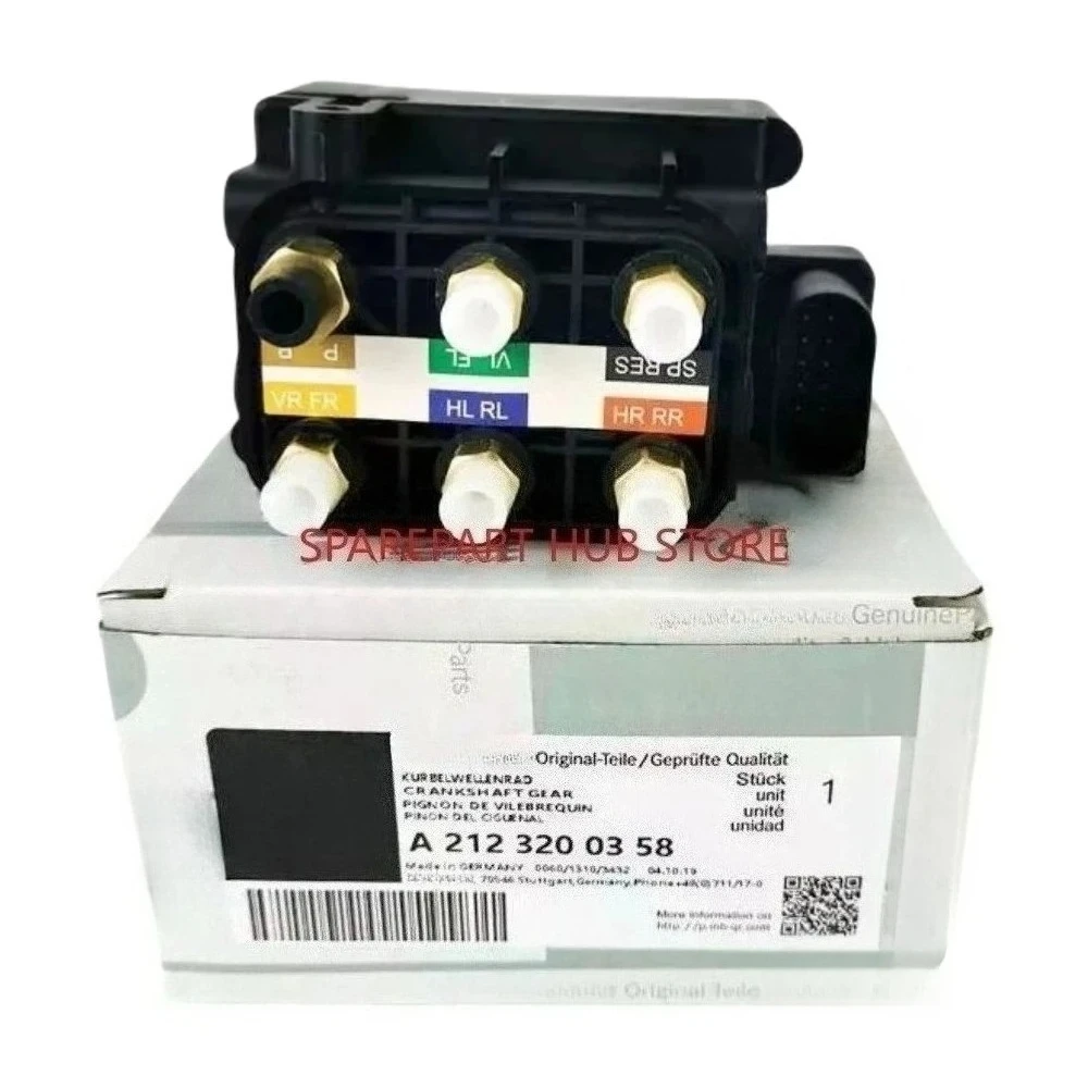 OEM A2123200158 A2123200358 Air Suspension Solenoid Valve Block NEW For Mercedes-Benz W164 W166 W221 W251 W212 W216 W222 W205