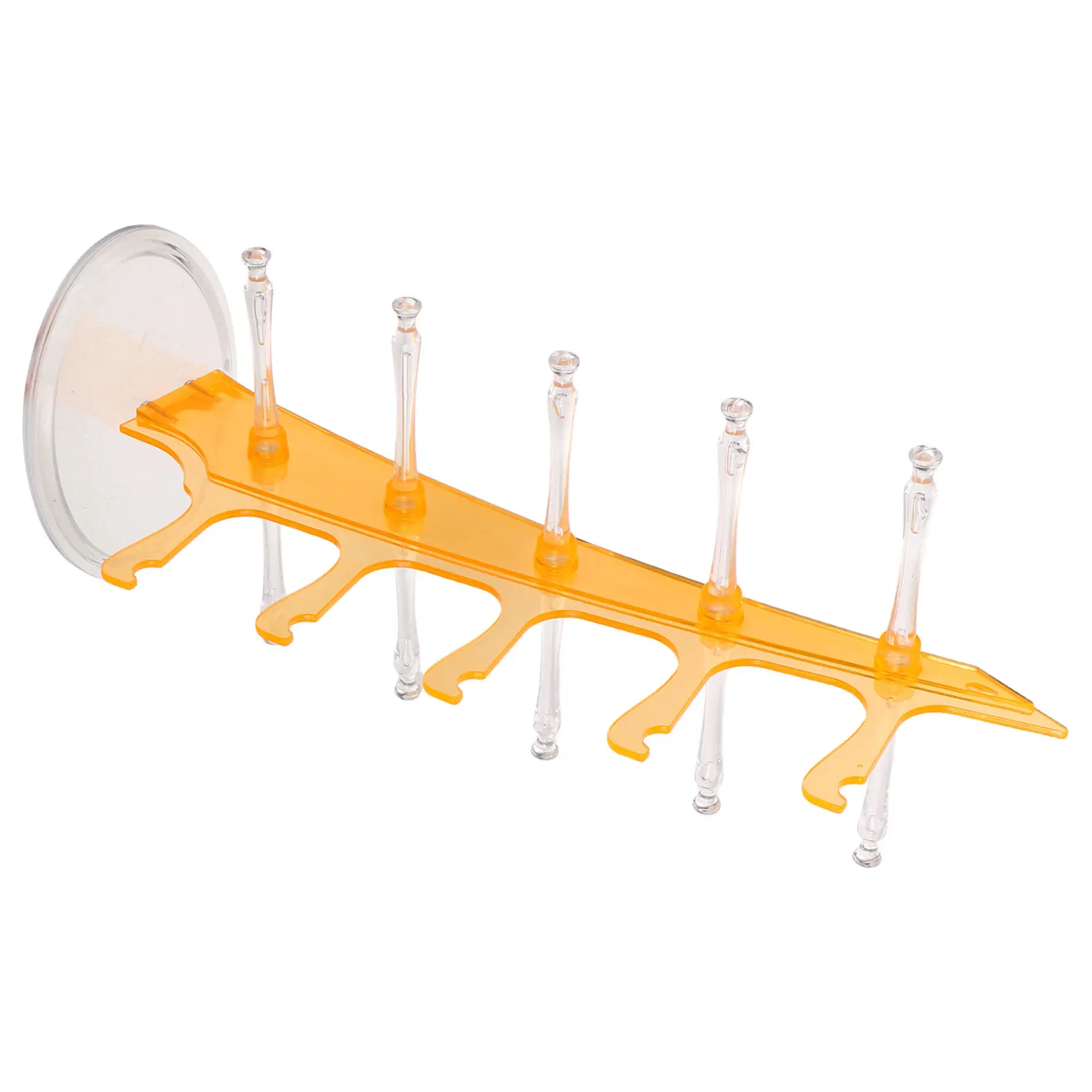 

Sun Glasses Display Rack Clear Plastic Eyeglass Stand For 5 Pairs Store Home Office Use Sunglasses Organizer Display Stand