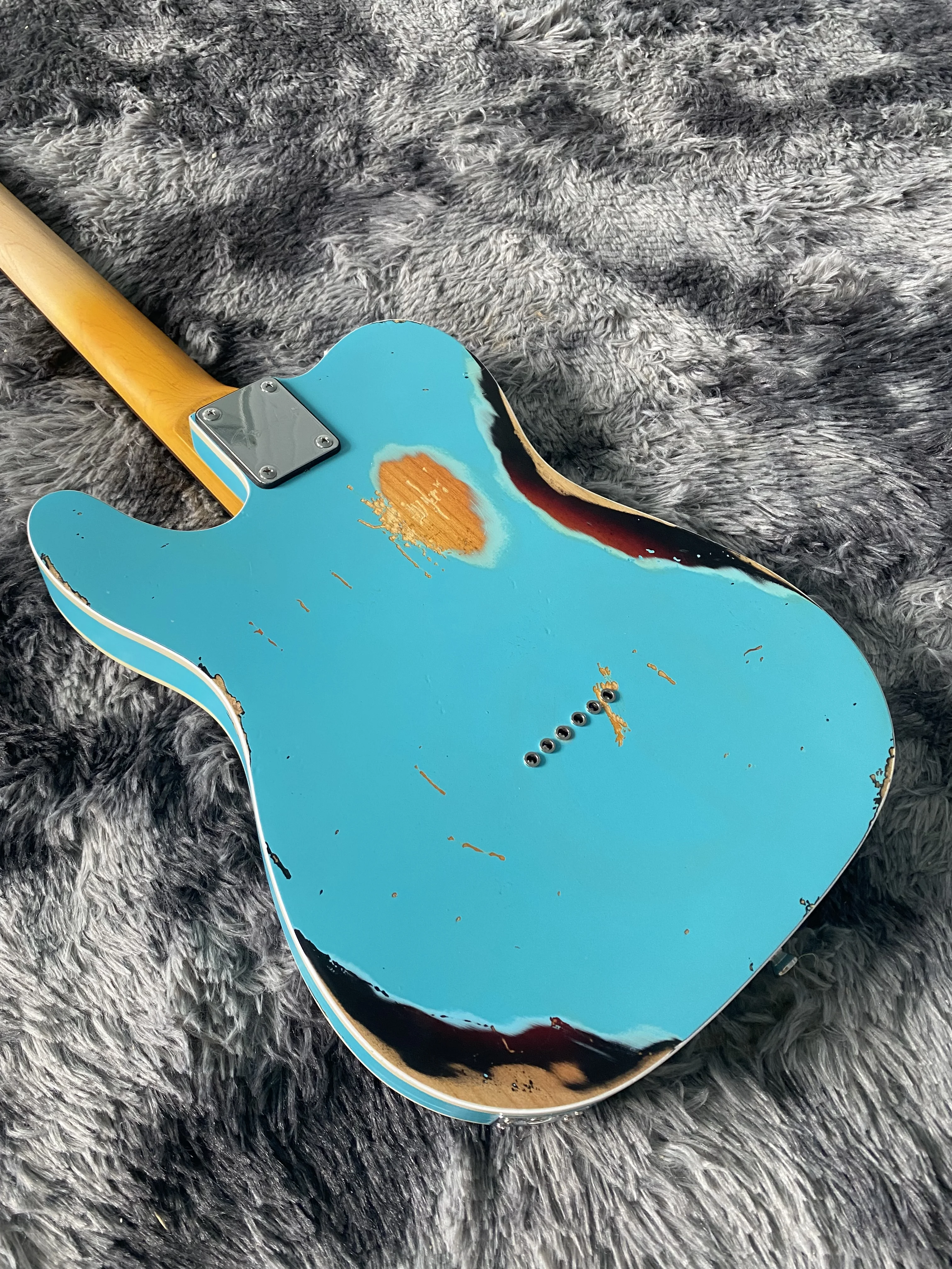 TL Blue Color Electric Guitar, Do the Old One, Factory Direct Sales, Customized, Free Shipping