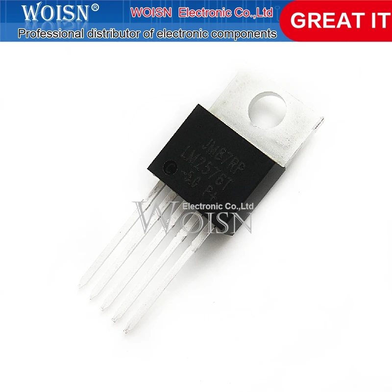 10PCS LM2576T-5.0 LM2576T TO-220-5