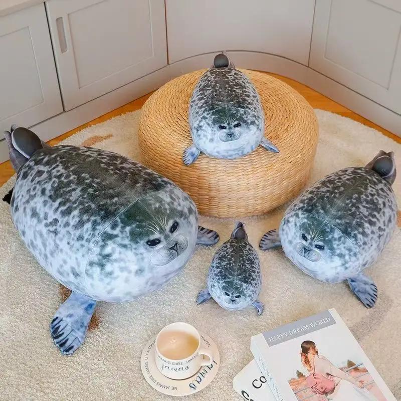 20/30/40/50 cm Neue Simulation Mutter und Kind Siegel Puppe Plüsch Spielzeug Cartoon Anime Nette Kissen kinder Geburtstag Geschenk Puppe