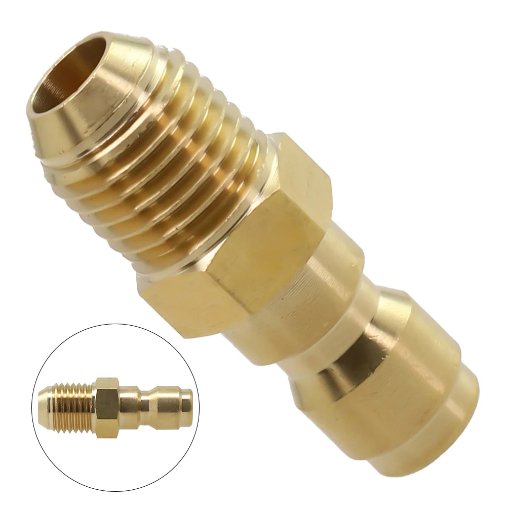 1/4 Inch Quick Release Connector Coupler Fitting For High Pressure Washer & Hose Gardening Tools  Gardening Accessories