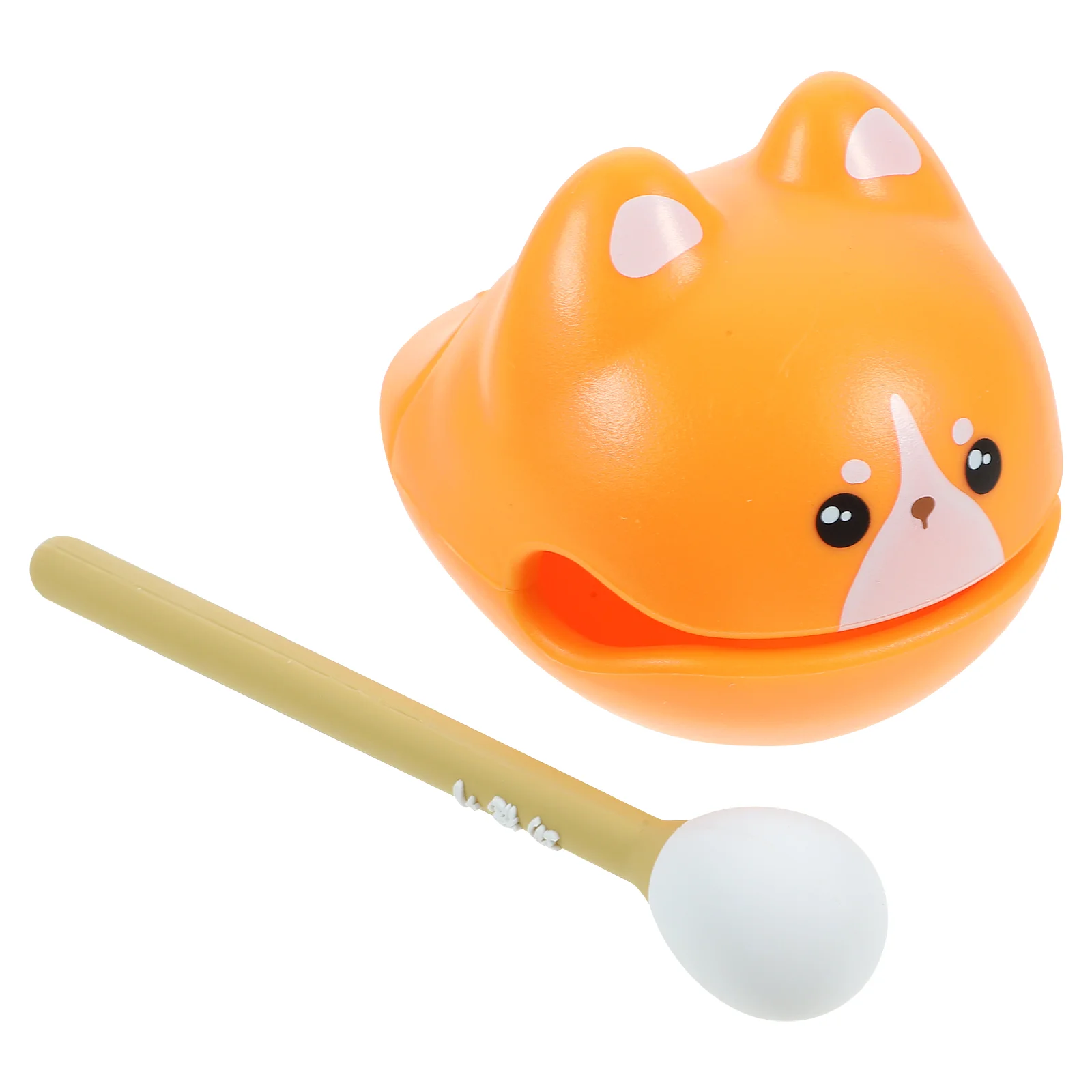 

Cute Fish Temple Block Mini Zen Drum Mallet Small Instrument Musical Percussion Desk Accessories