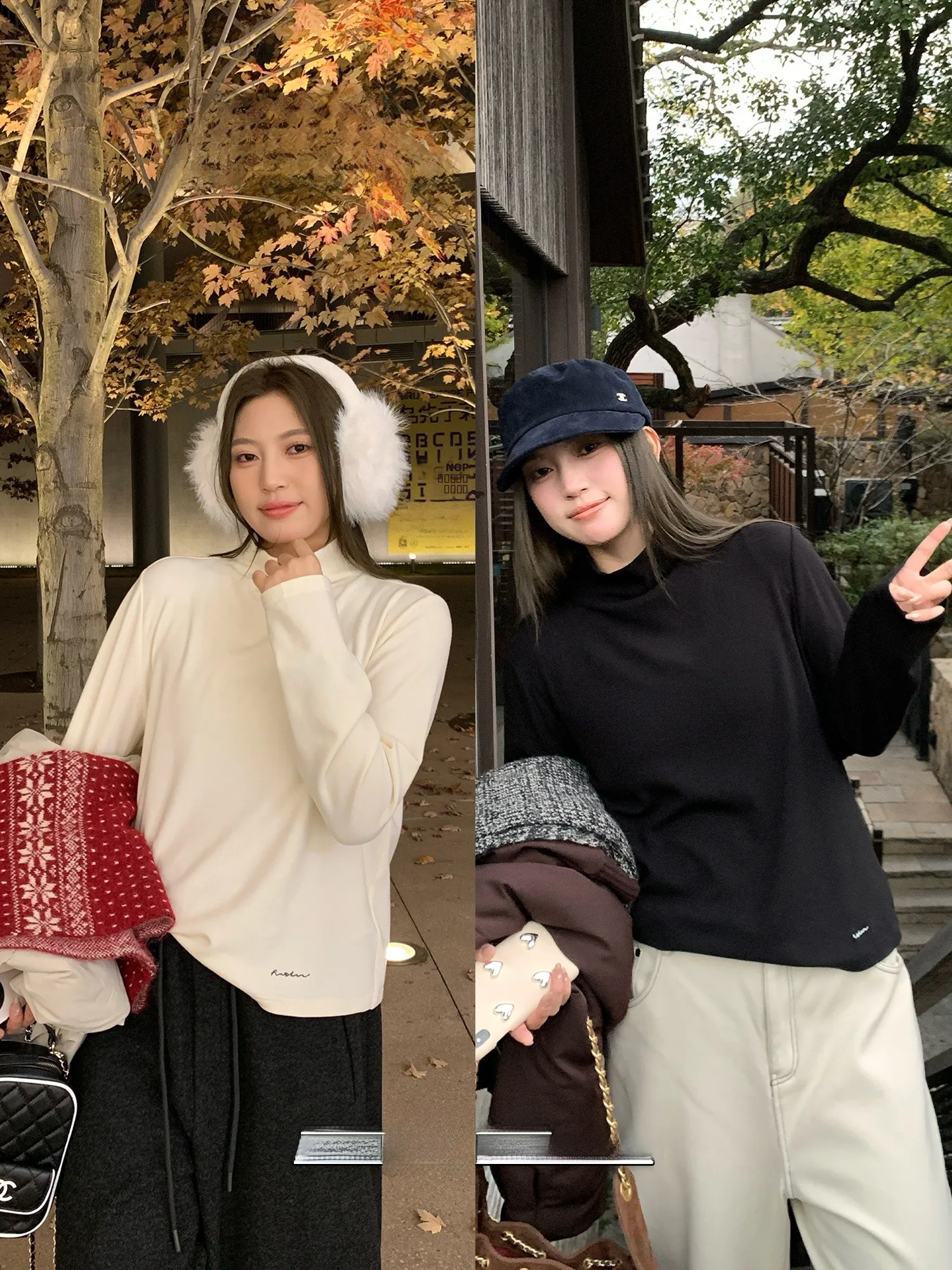 

NAZ plus Size Knitwear Slimming Fit High Collar Base Layer Top Color Casual Sle Long Sve Winter Comfortable Knitte...