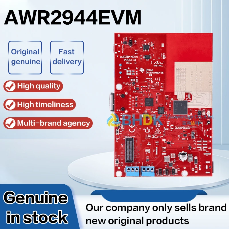 For TI AWR2944EVM 76/81 GHz High-Performance Development Board for AWR2944 Millimeter-Wave Radar Sensing