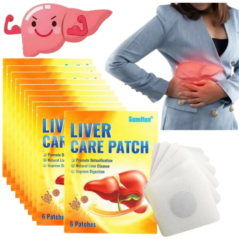 

18/36/60Patches Liver Cleanse Detox Patches Herbal Health Liver Care Patch Dry Eyes Fatigue Relief Natural Gentle Formulate