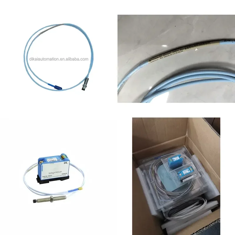 New Nevada 3300 XL8 8mm Reverse Mount Probe Automation Sensor Stainless Steel 4-20mA Output Model 330105 - 02-12-05
