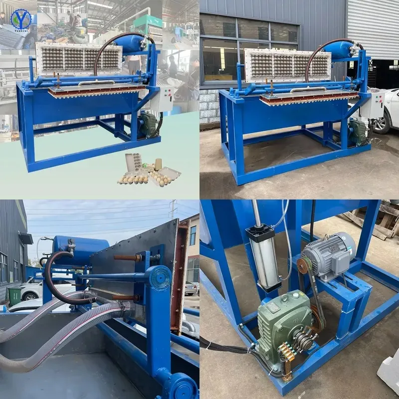 sell like hot cakes Small Business Ideas 1500pcs Cartons Machine Making Tray Production Line Making Machine