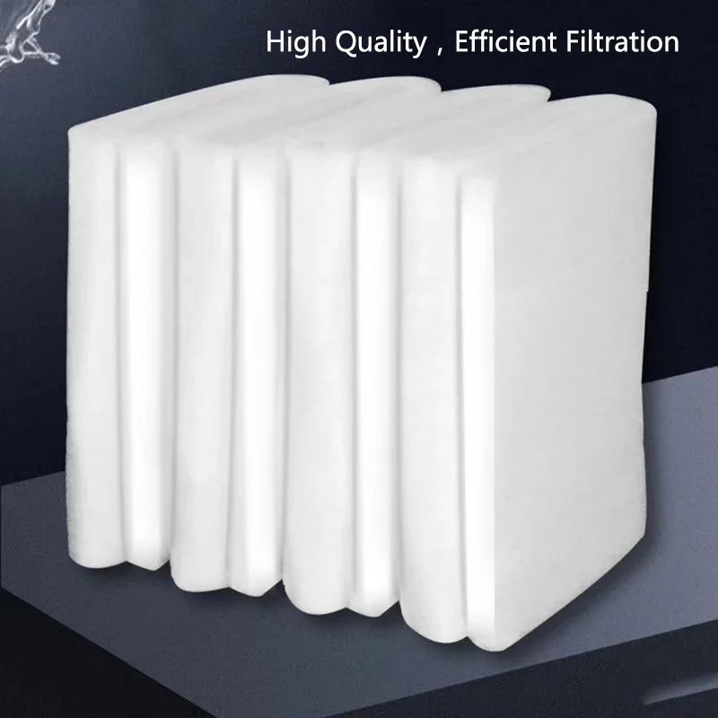 Aquarium Filter Super Thick Biochemical Filter Cotton Sponge for Aquarium Fish Tank Bio Cotton Foam Skimmer 50x12x3cm 100x12x3cm