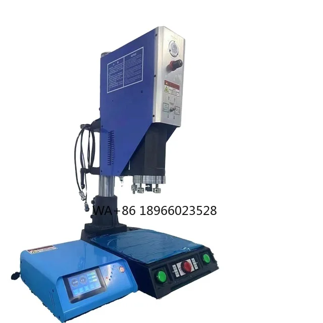 3200W  Headset Headphone Making Machine Automatic Ultrasonic Plastic Welding 15kHz 220V Mobile Phone Charger Used