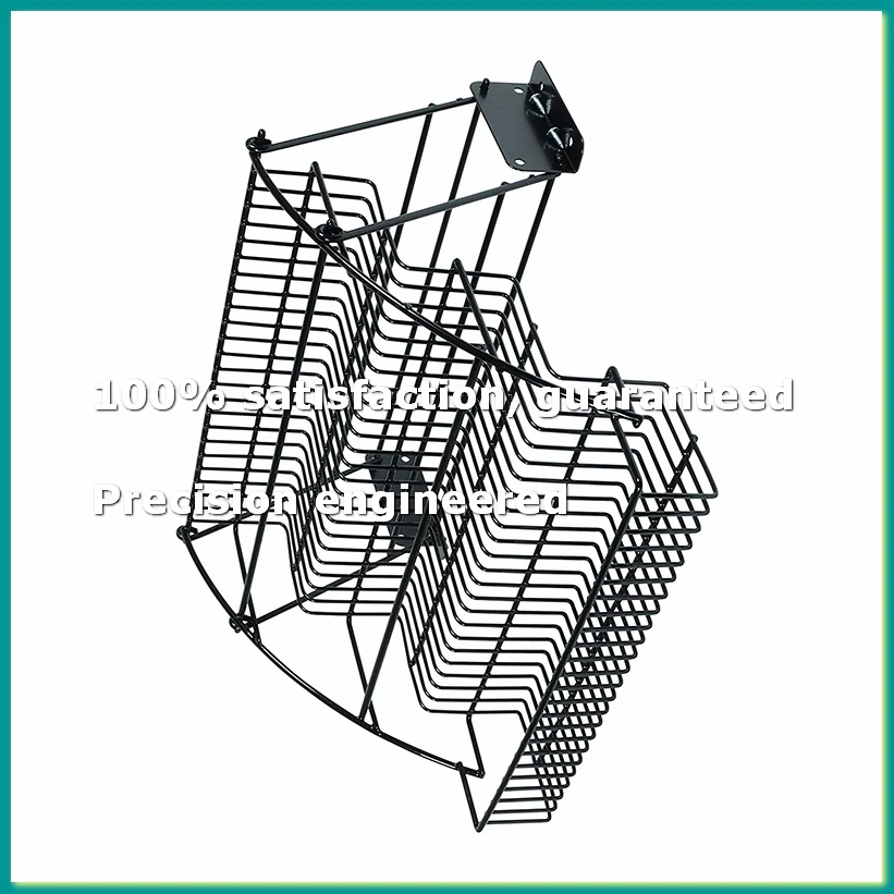 Metal 3-Tier Pull Down Spice Rack - Retractable Large Capacity Kitchen Storage Shelf Organizer for Cabinet A-A09G