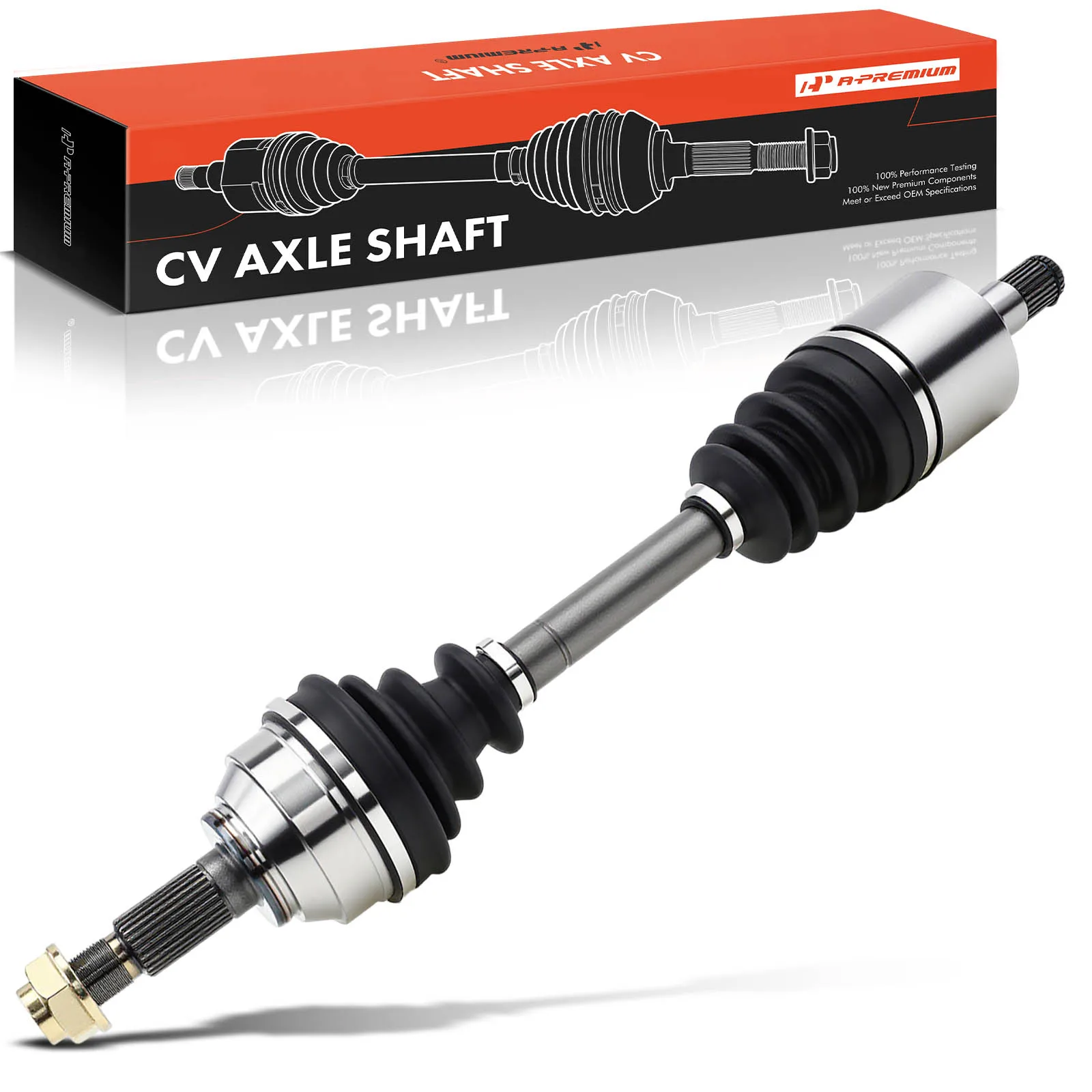 A-Premium Front Passenger Side CV Axle Assembly for Land Rover Freelander 2002-2005