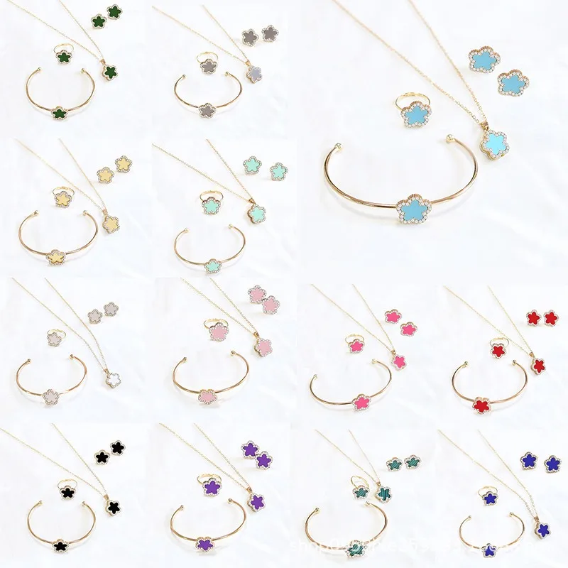 4 Pcs Set Flower Sh… - image