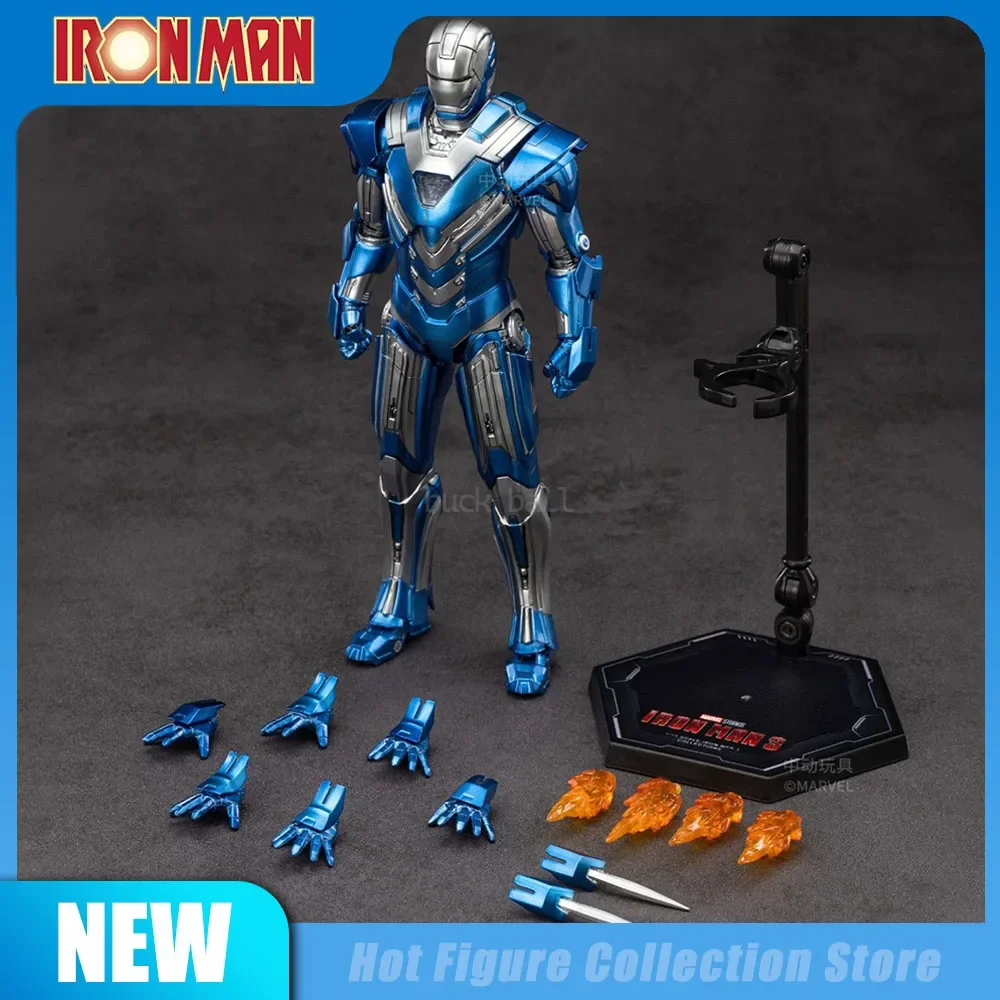 Mk30 Iron Man Action Figure Marvel Studios Infinity Saga Iron Man Mark 30 Mark Xxx Blue Steel 7