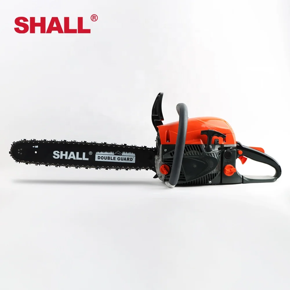 

20" 2 Strokes chain saw Easy Start Professional Petrol Chain Saw Wood Cutting Machine 58cc Gasoline Chainsaw