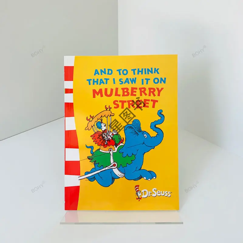 AND TO THINK THAT I SAW IT ON MULBERRY STREET Dr.Seuss Kids Story Learning English Picture Book Enlightenment Bedtime Reading