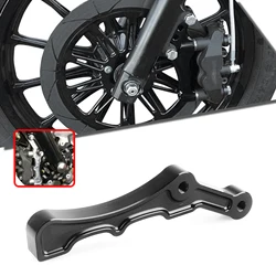 Front Brake Caliper Mount Caliper Bracket For 2000-21 Harley Touring Sportster Dyna Softail 108mm Spread 11.5 11.8 Style Rotors