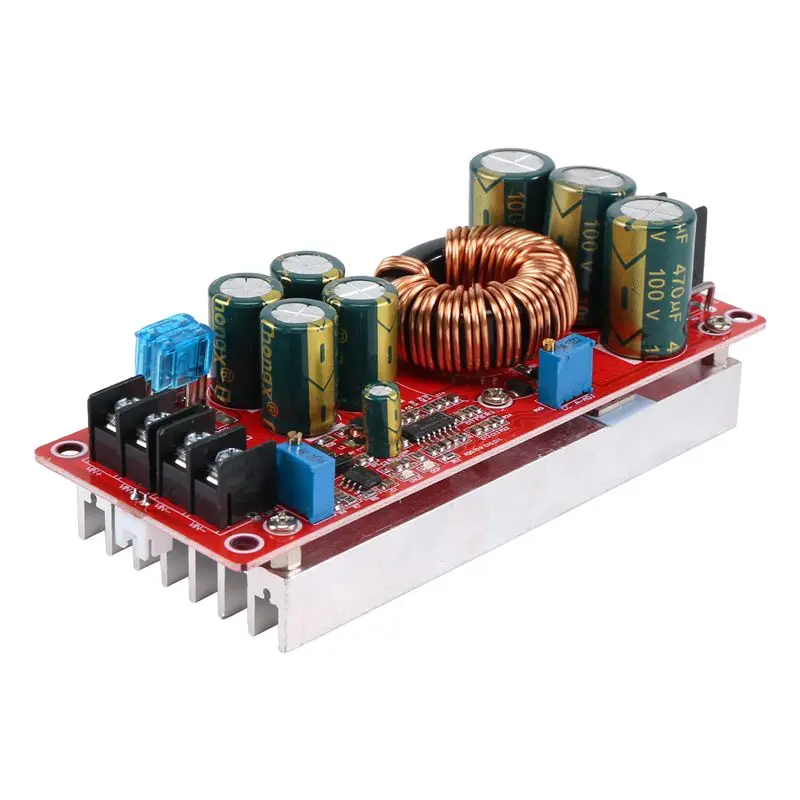 A75Q-1200W High Power DC-DC Converter Boost Step-Up Power Supply Module 20A IN 8-60V OUT 12-80V Adjustable