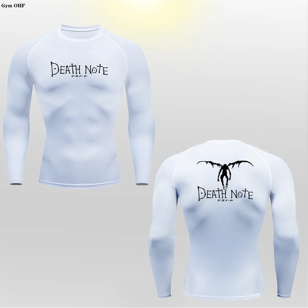 New T shirt Men's Gym Sports Jogging Exercise High Elasticity Breathable Compression Top Outdoor Casual  Speed Dry Man T shirts