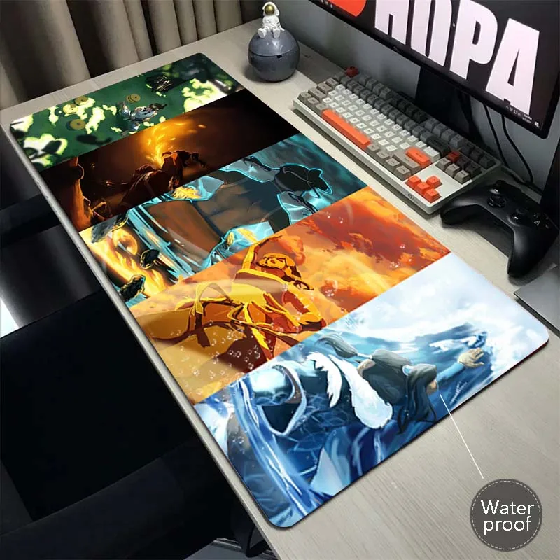 

HD Print Avatar the Last Airbender Gaming Mousepad Office Mouse Pad Non-slip Desk Mat Laptop Waterproof Keyboard Pads 900x400mm