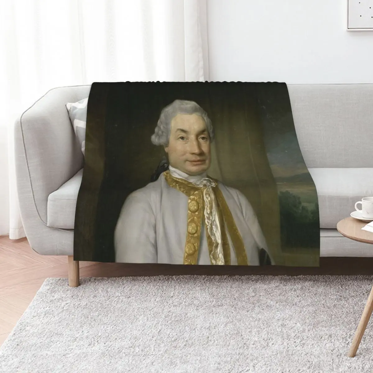 Napoleon's father, Carlo Buonaparte Throw Blanket Bed covers for sofa Luxury Thicken blankets and throws sofa bed Blankets