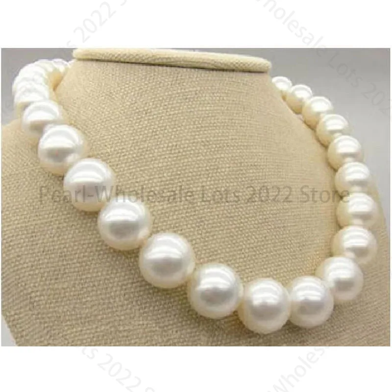18"12-15mm natural pearl necklace wedding gifts