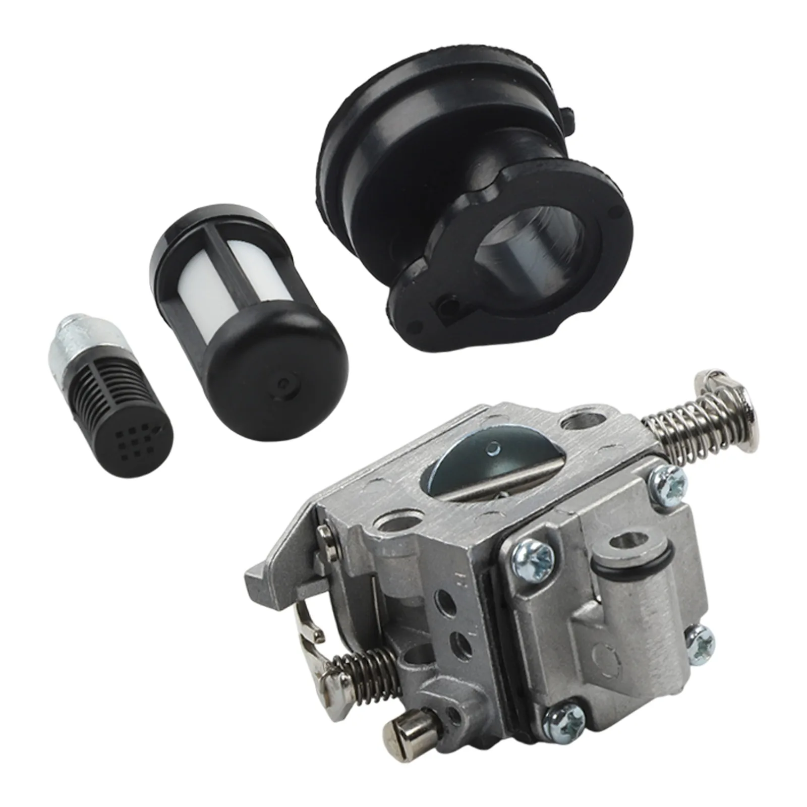 Complete Carburetor Kit for MS170 For MS180 For MS170C For MS180C for chainsaw for Lawn Mower with Fuel Lines and Filters
