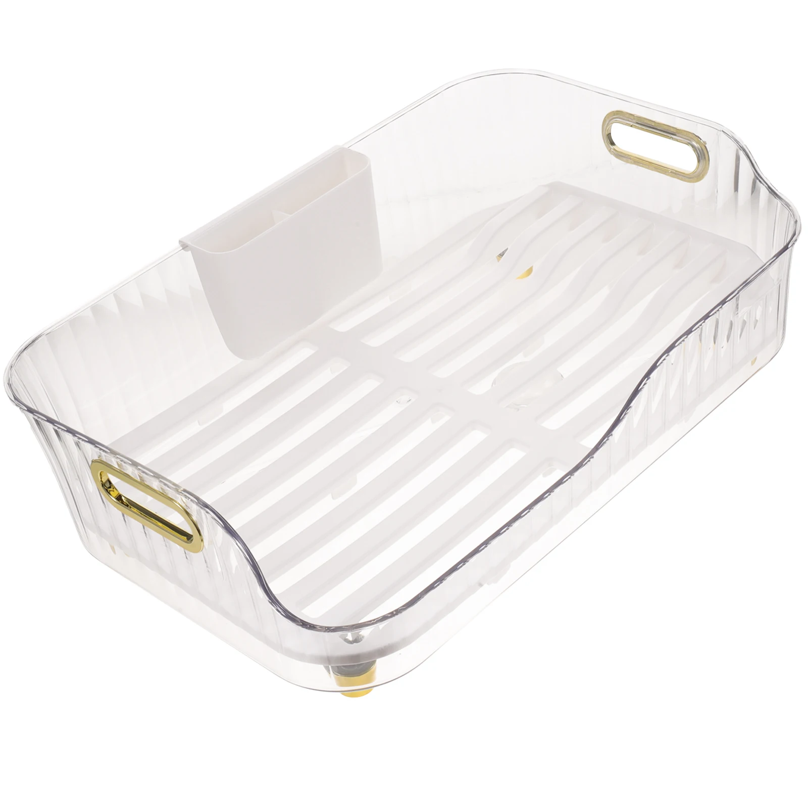 

Dish Drying Rack PET PP Material Kitchen Sink Drainer Holder Vegetable Fruit ganizer Storage Rack Tableware Dry