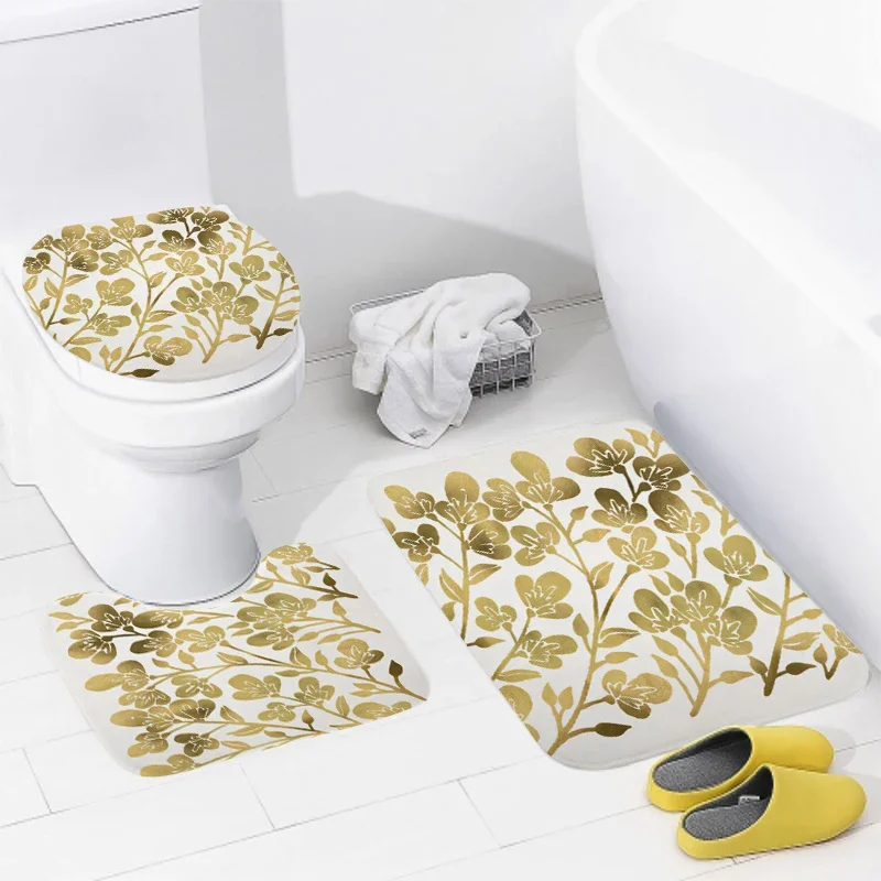 Floor Mats for Home Bathroom, Estilo animal, Tapete de banho, Acessórios modernos, Tapete Anime, Tapete de vaso sanitário, Tapete antiderrapante para banheira, aaaa