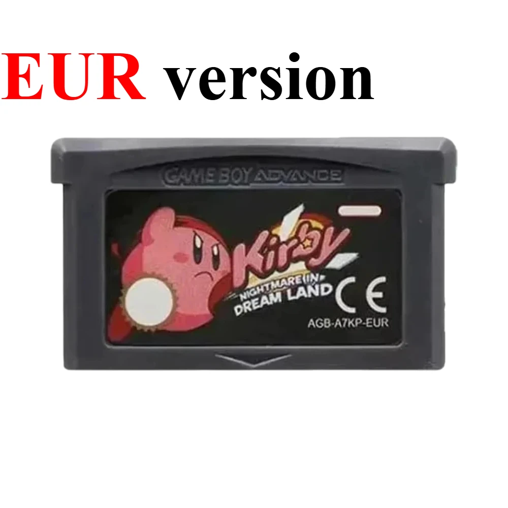 USA/EUR GBA-Spielmodul Zelda MINISH CAP Wars Metroid Kirby Dream Land Doom of Fire für GBA Klassisches Spiel – Detail 35