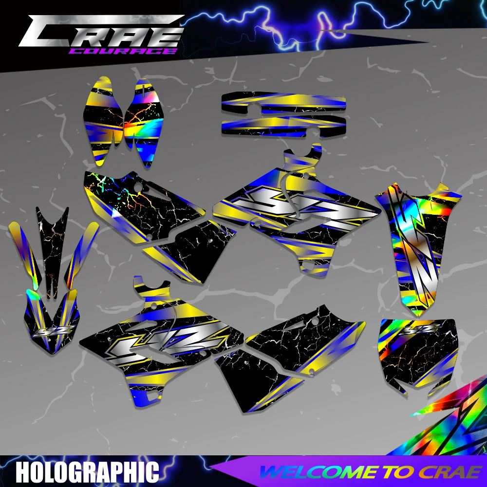 

New Style Graphics Backgrounds Decals Stickers For YAMAHA YZ125 YZ250 125 YZ 2015 - 2021 Motocycle Customize Protector Sticker