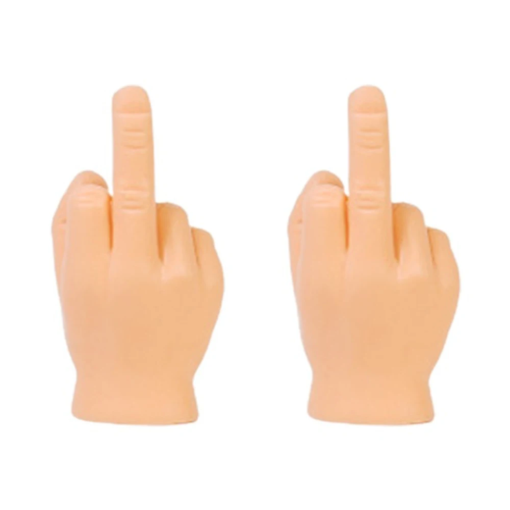 1 Paar Kleine Vingerhanden Grappige Vingerfidget Kleine Handpalm Tease Kat Huisdierenfeest Halloween Cosplay Rekwisieten Nieuwigheid Speelgoed