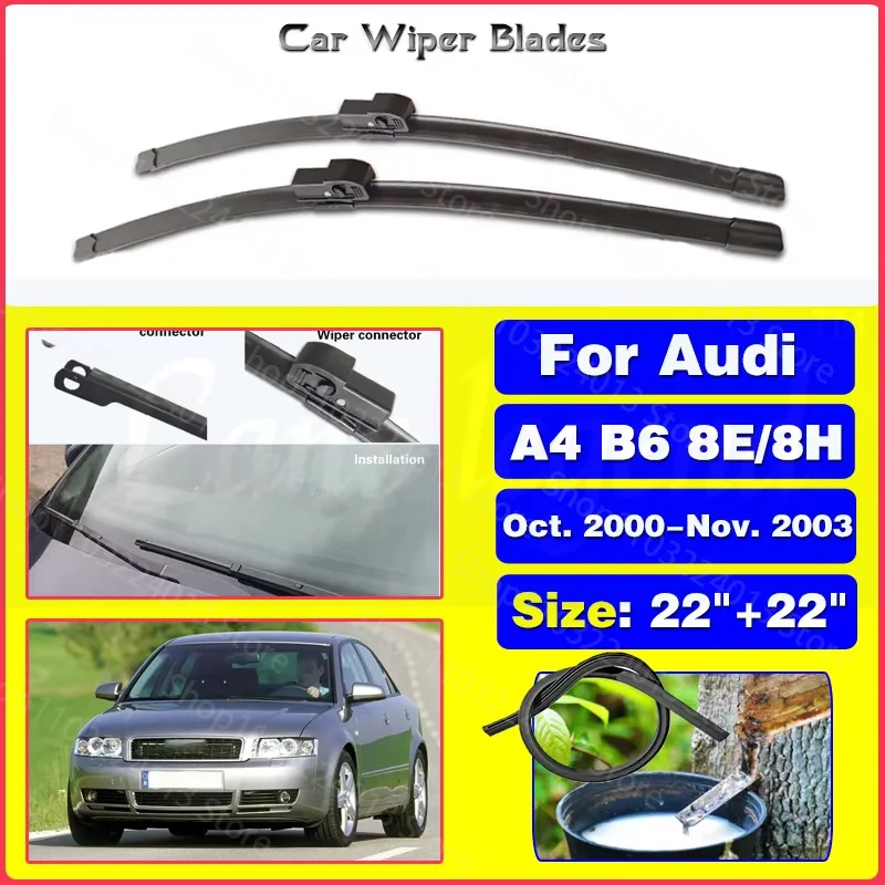 For Audi A4 B6 8E/8H Oct. 2000-Nov. 2003 2001 2002 Windshield Windscreen Front Window 22