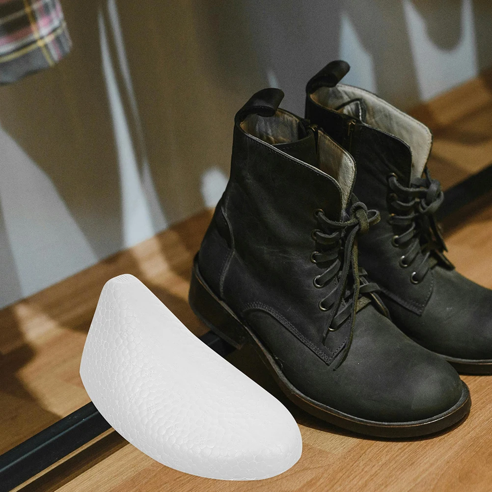 

10pcs 10 Pairs Foam Shoe Trees White Supports Filler Inserts Replacements Shape Maintenance Sneakers Boot Home Essential