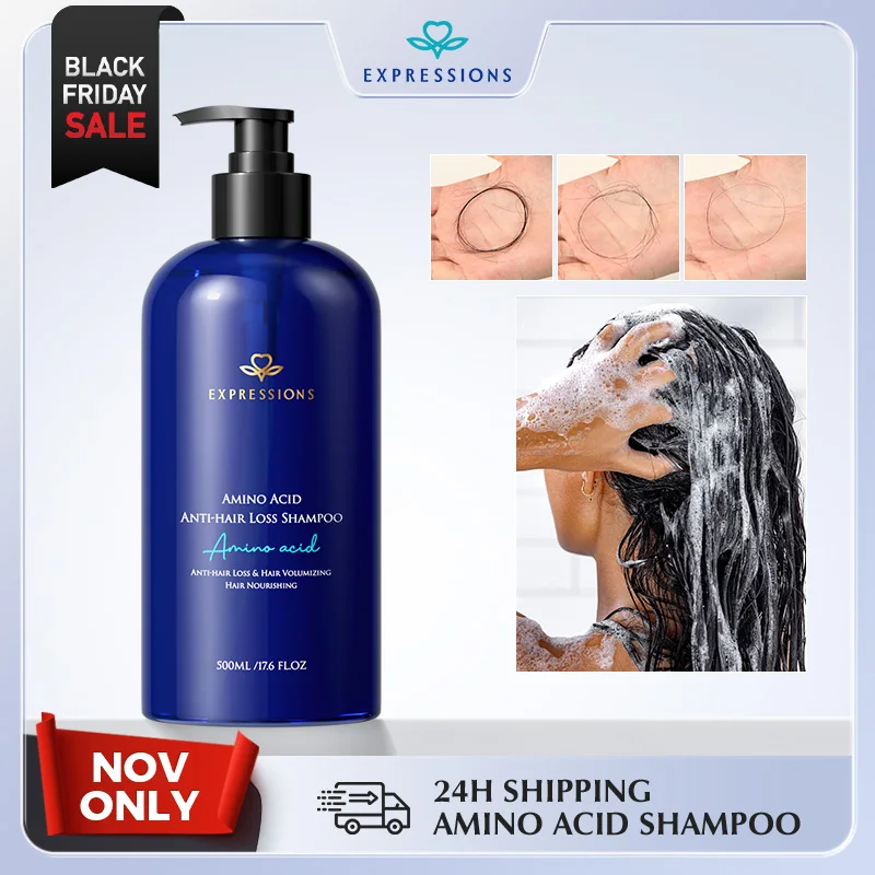 

Шампунь с аминокислотами – против выпадения волос, утолщения волос, глубокое очищение, уход за кожей головы, укрепление корней и контроль жирности