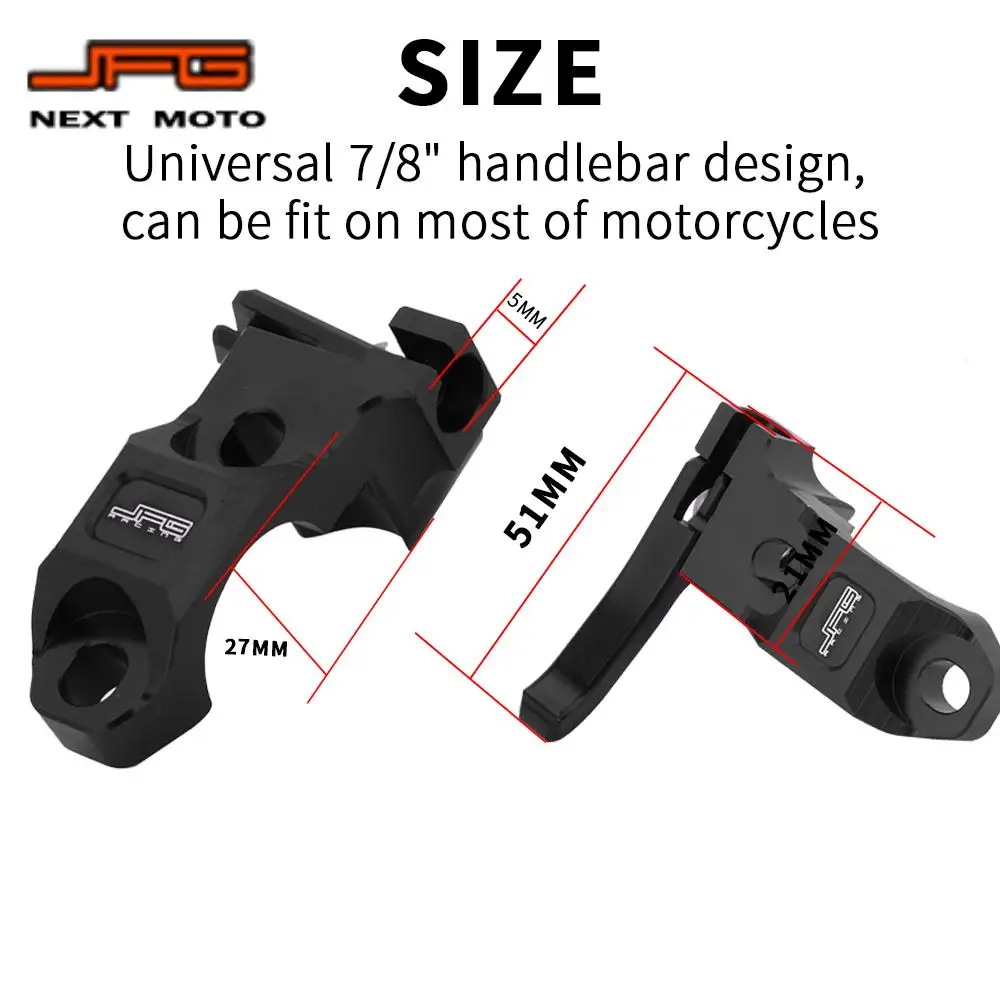 Rotating Bar Clamp Hot Start Lever For Honda Yamaha Kawasaki Suzuki CR CRF KX RM RMZ DRZ WR YZ 125 250 450 250R 450R 250F 450F