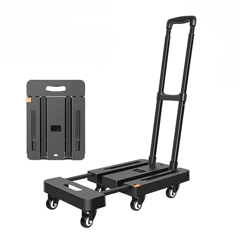 

Car trolley Pull trolley Hand trolley Portable shopping cart Folding trailer Universal wheel Luggage cart