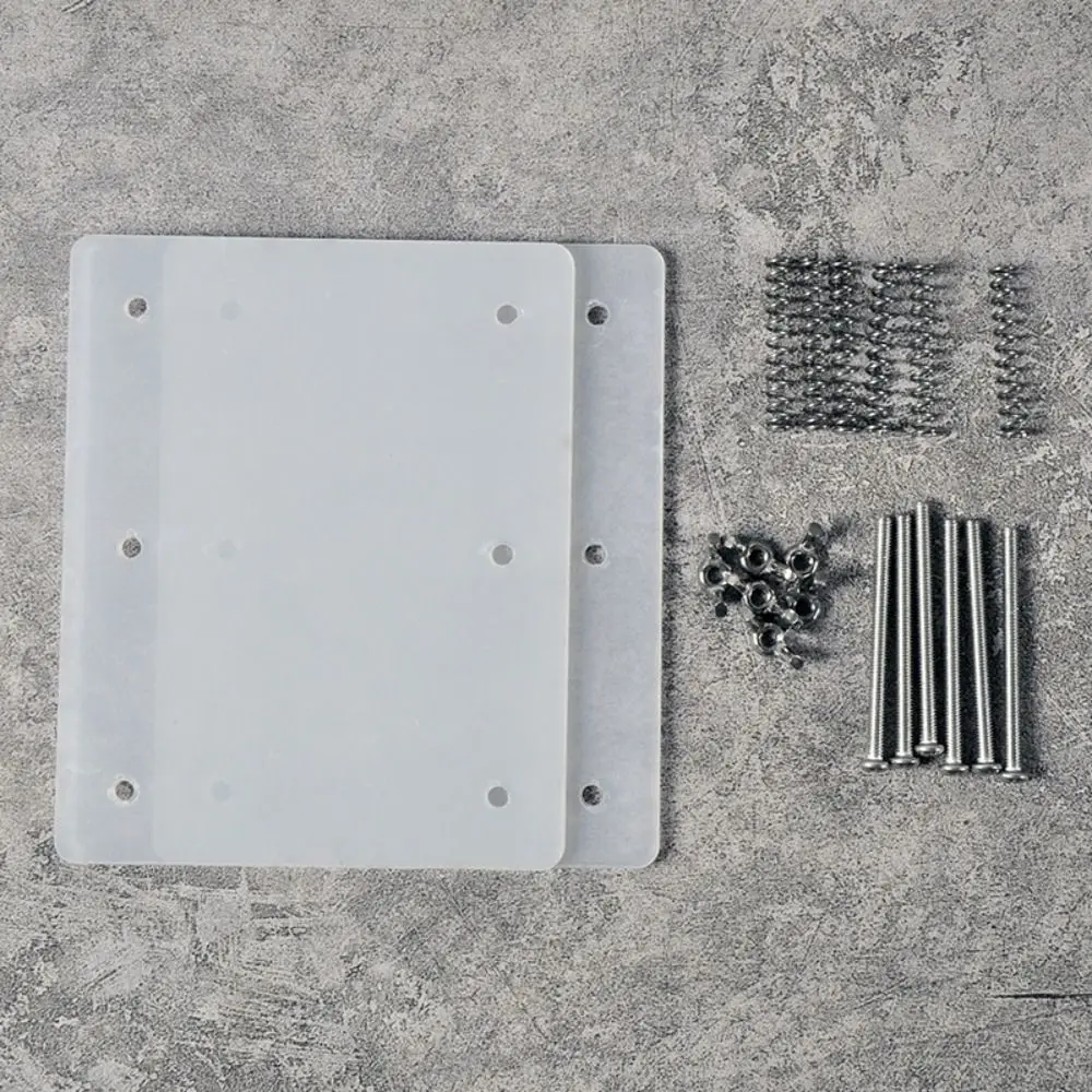 Strumento per appiattire lo strumento per pressa per carte Dispositivo per la correzione di carte in acciaio inossidabile trasparente Nessun danno Correttore di flessione di carte acriliche