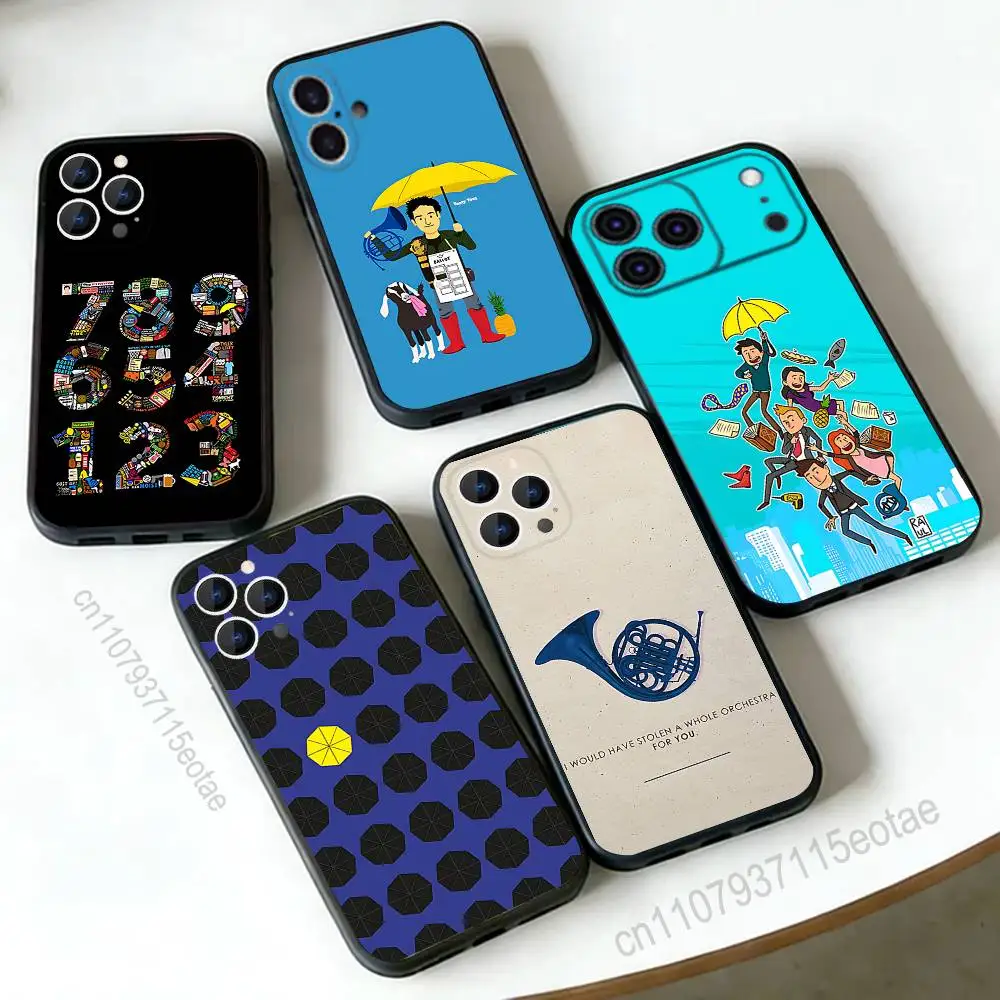 

H-How I Met Your Mother Himym Phone Case For iPhone 17,16,15,14,13,12,11,Pro,Max,Plus,E,Air,Mini Black Shockproof Funda Cover