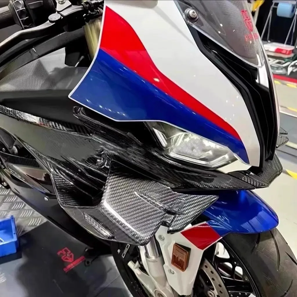 FOR BMW S1000RR M1000RR 2019 2020 2021 2022 Modification parts Fairing front lip Motorcycle Accessories Forward Fairing Winglets