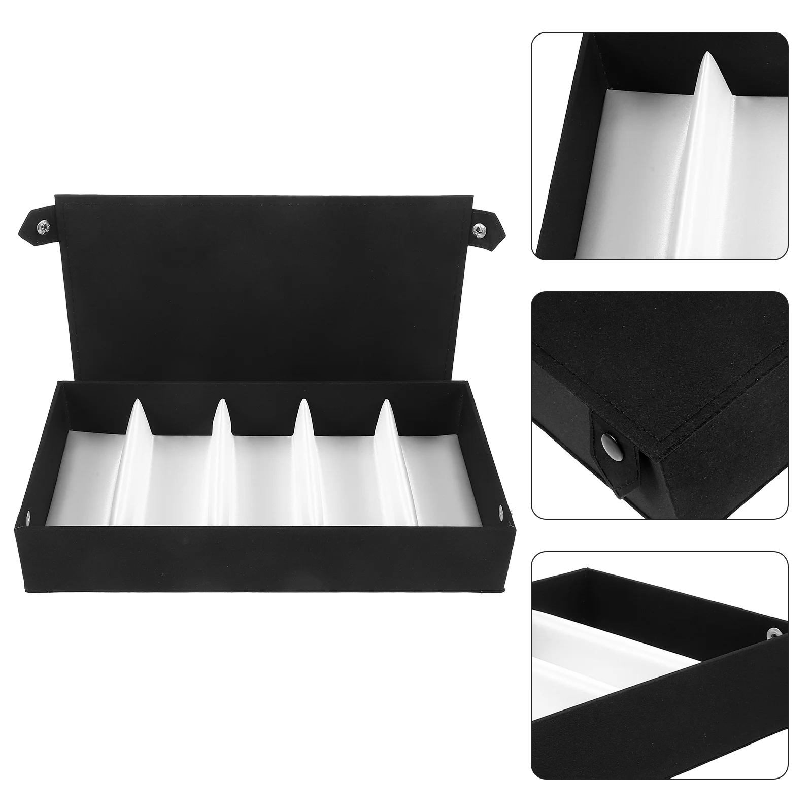 

Durable Wear-Resistant Glasses Display Box Portable Eyeglass Case Suitable for Most Standard Size Glasses Home Supplies