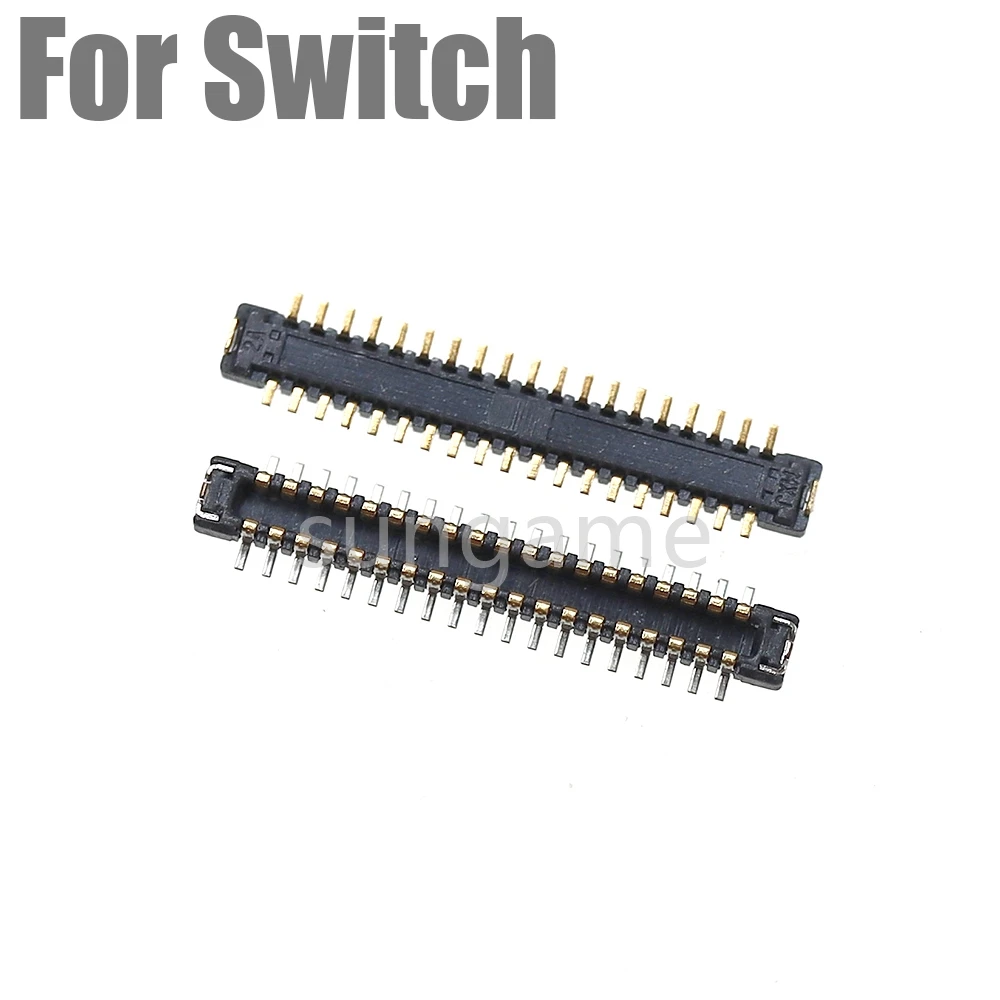 20pcs For NS Game Card Slot 38pin Headphone Jack Socket For Switch Game Console Accessories Repair Parts