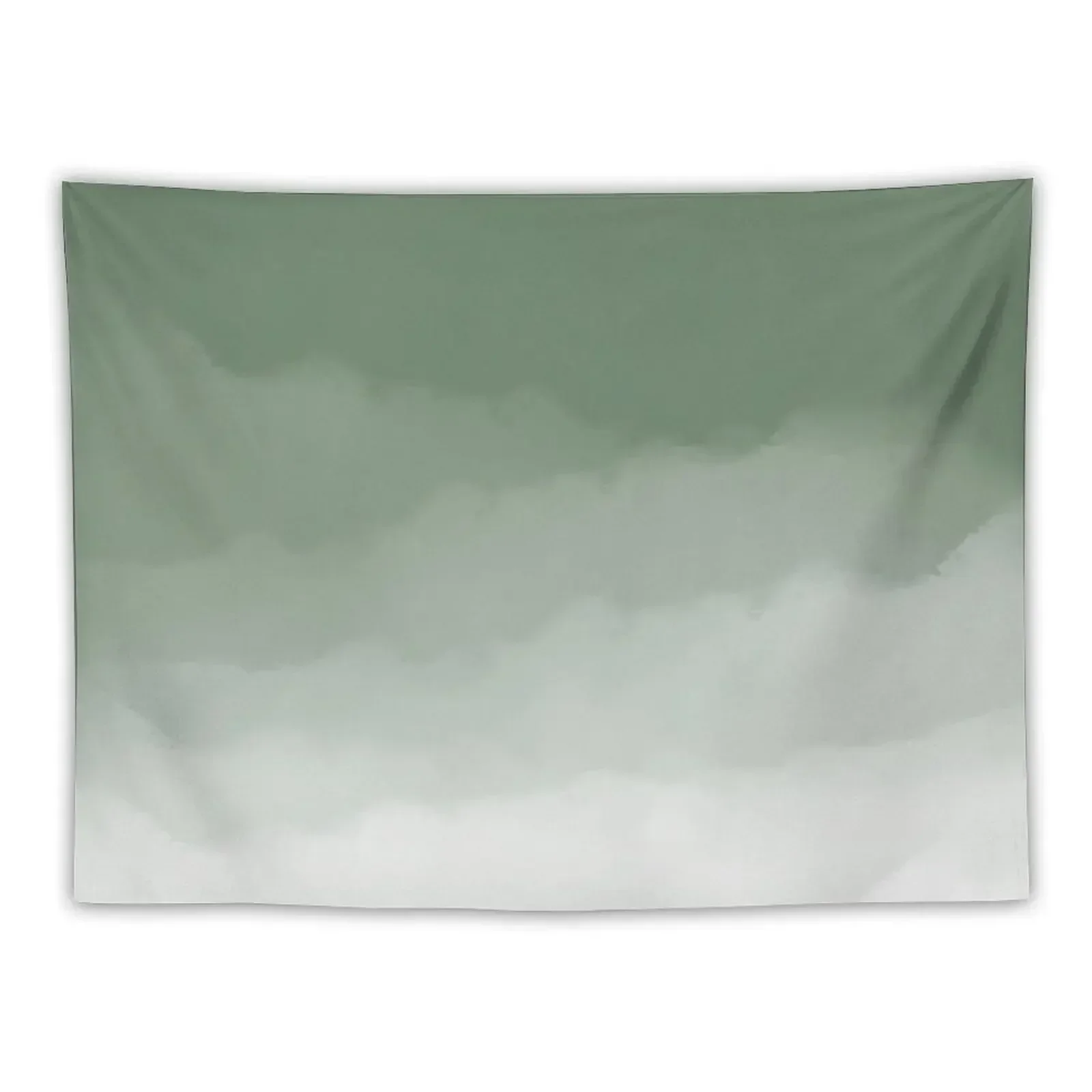 

Sage Green Watercolor Ombre (sage green/white) Tapestry Aesthetic Decoration Cute Decor Home Decorations Aesthetic Tapestry