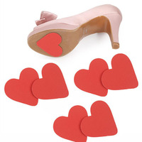 6pcs Non-slip Shoe Sole Protector High Heel Sandal Outsole Pad Oxford Frosted Sticker Non-slip Shoe Bottom Patch Pads Stickers