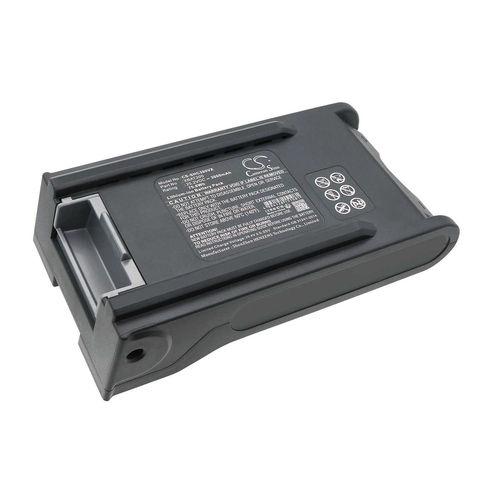 

Li-ion Vacuum Battery for Shark, 25.2V, 3000mAh, Compatible Models: F30, IC200C, IC200W, IC205, IC205CCO, IF130, IF130UKTH, X30