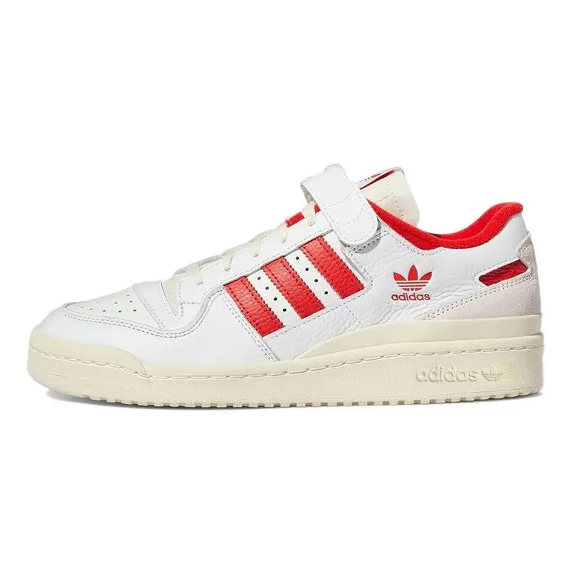 Adidas Forum 84 Low White Cream Red Sneakers shoes GY5848