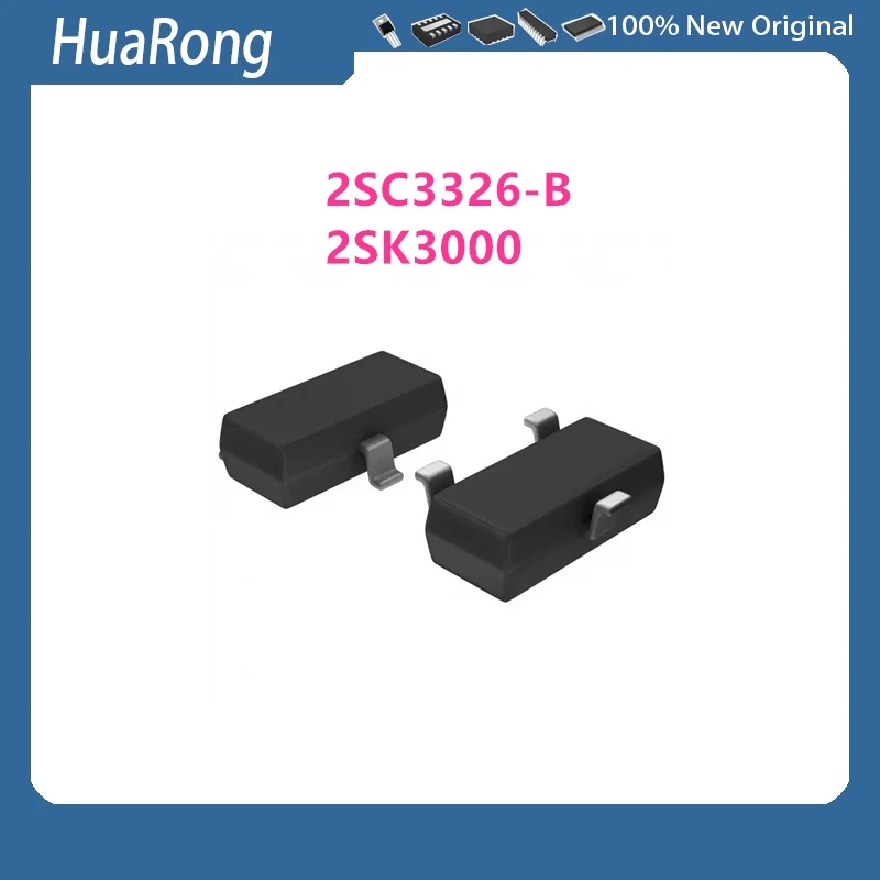 50Pcs/Lot LT1617ES5 LT1617E LT1617 LTKF SOT23-5 2SC3326-B 2SC3326B 2SC3326 CCB 2SK3000 SOT-23