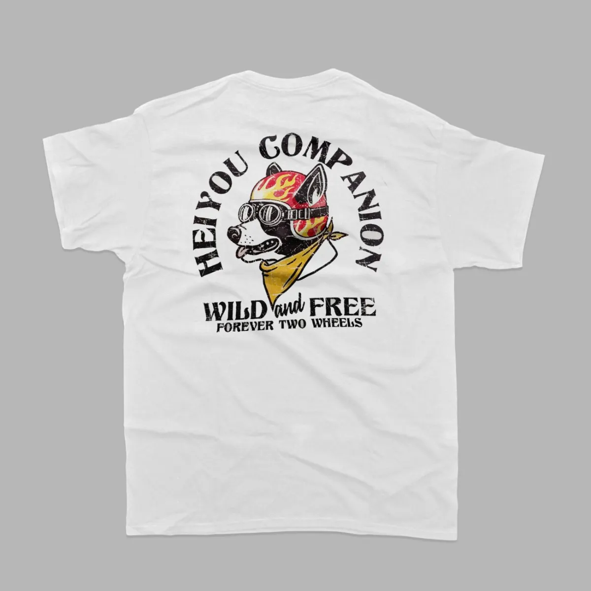 

Creative Cultural Shirt T-shirt Men's Summer Sweat-absorbing Breathable Top Cotton Motorcycle Short-sleeved Fashion Men Clothing